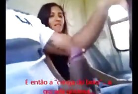 Pornó anal online egyenlő amatőr handjob, busz